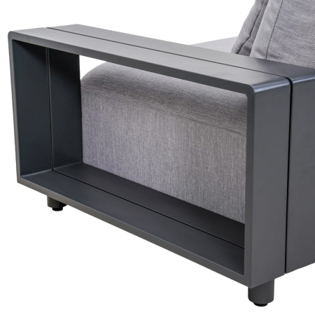 Mirpol Set modular de colț de grădină KALEM gri [6]