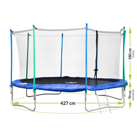 Mirpol Trambulina de grădină de 427 cm [1]