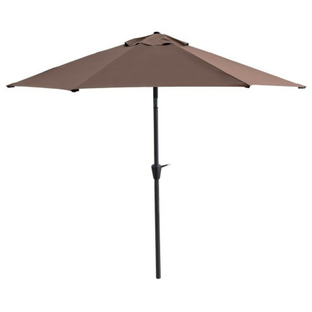 Umbrelă soare cu manivelă - Mirpol Umbrelă de grădină Havana maro