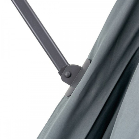 Mirpol Umbrelă de grădină Kazuar grafit 3,5 m [6]