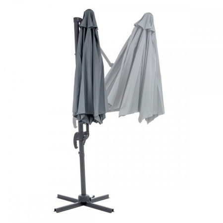 Mirpol Umbrelă de grădină Kazuar grafit 3,5 m [2]