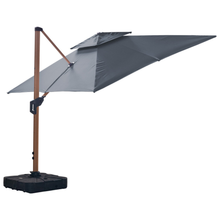 Mirpol Umbrelă de grădină Roma M antracit [1]