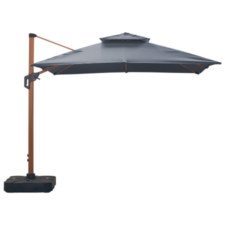 Mirpol Umbrelă de grădină Roma M antracit [2]