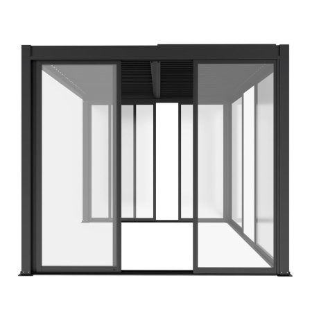 Mirpol Uși glisante LUXE S8 270x218cm până la 3 m antracit [2]