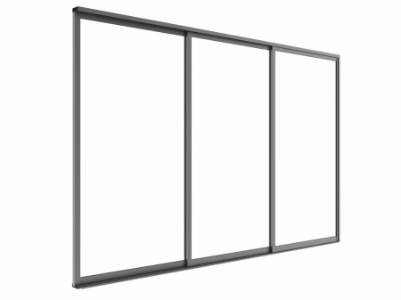 Mirpol Uși glisante LUXE S8 270x218cm până la 3 m antracit [6]