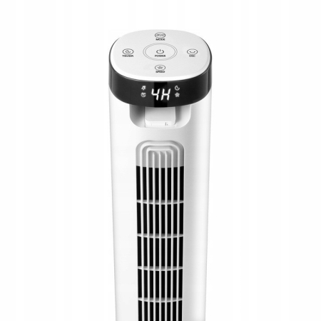 Mirpol Ventilator cu coloană Bise 50 W, alb [2]