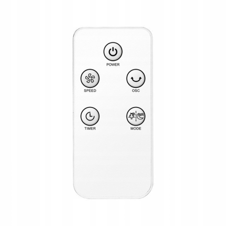 Mirpol Ventilator cu coloană Bise 50 W, alb [3]