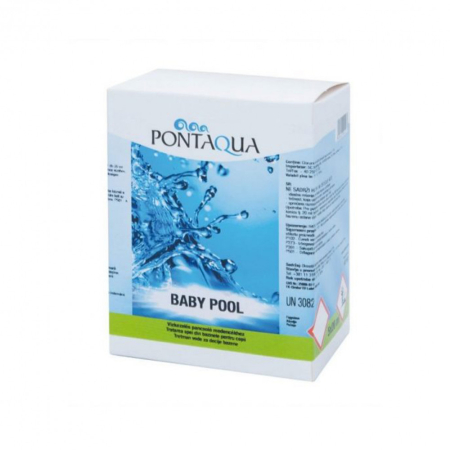 Produse chimice piscină - Pontaqua Agent de tratare a apei BABY POOL fără clor, prietenos cu pielea