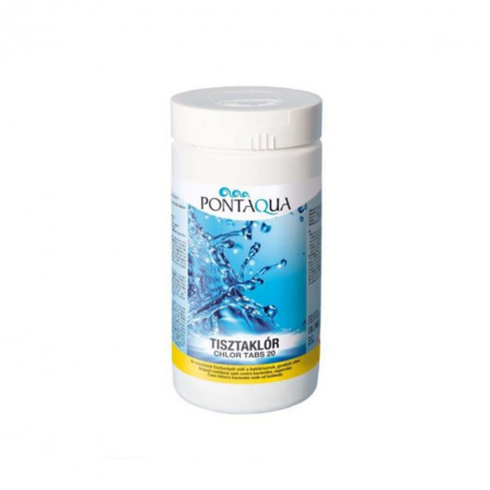 Produse chimice piscină - Pontaqua Clor pur (tabletă de 20 gr)