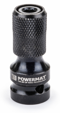 Powermat Adaptor cheie cu impact 1/2" pătrat la 1/4" HEX PM-ASHU-05025T [1]