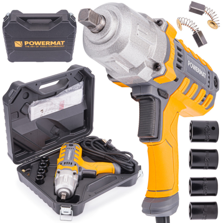 Construcții - Powermat Cheie electrică cu impact 800Nm PM-EKU-2100M