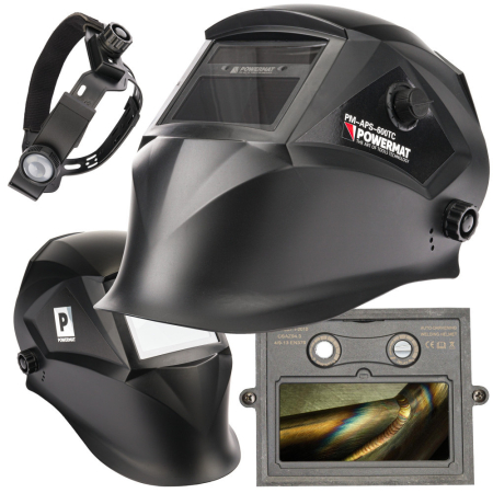 Powermat Ecran de sudură cu autoîntunecare TRUE COLOR LCD PM-APS-600TC [0]