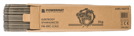 Powermat Electrod de sudură 2,5mm 5KG MMA PM1256 [4]