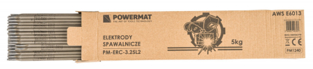 Powermat Electrod de sudură 3,25mm 5KG MMA PM1254 [4]