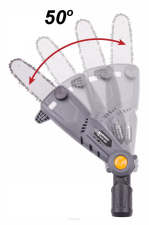 Powermat Ferăstrău telescopic cu lanț alimentat cu acumulator PM-APW-20C [8]