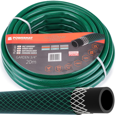 Powermat Furtun de grădină GARDEN 3/4" 20m [2]