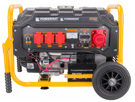 Construcții - Powermat Generator de curent Powermat PM-AGR-3000MNKE 3000 W / PM1196