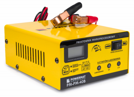 Powermat Încărcător de baterii cu microprocesor 6/12V PM-PM-40B [2]