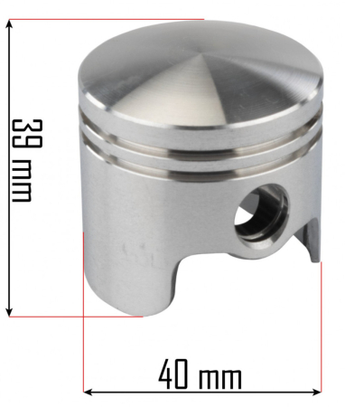 Powermat Kit cilindru și piston pentru mașina de tuns iarba pe benzină PM-KS-600T-CT [4]