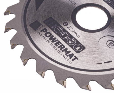 Powermat Lamă de ferăstrău 125x22.2 24z TDD-125x22.2x24Z [6]