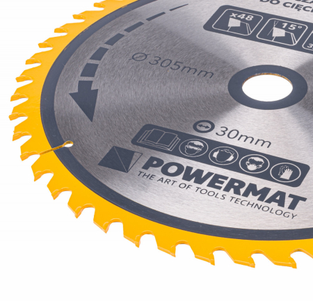 Powermat Lamă de ferăstrău 305x30 48z TDD-305x30x48Z [5]