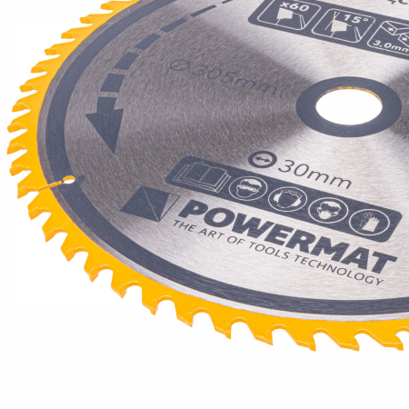 Powermat Lamă de ferăstrău 305x30 60z TDD-305x30x60Z [5]