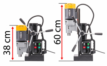 Powermat Mașină de găurit magnetică 2100W 50mm MT3 MT2 PM-WM-2100T [5]