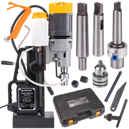 Produse temporar indisponibile - Powermat Mașină de găurit magnetică 2100W 50mm MT3 MT2 PM-WM-2100T