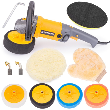 Construcții - Powermat Mașină de lustruit auto electrică PM-PS-2600T-Z5