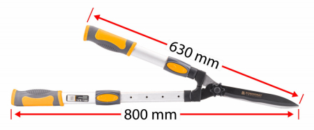 Powermat Mașină de tuns gard viu manuală 800mm PM-NDZ-760T [3]