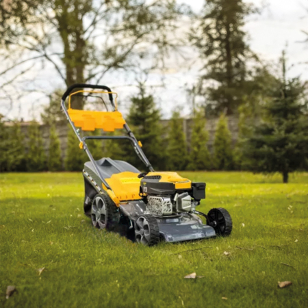 Powermat Mașină de tuns iarbă autopropulsată pe benzină PM-KSS-5S Z 5 în 1 [1]