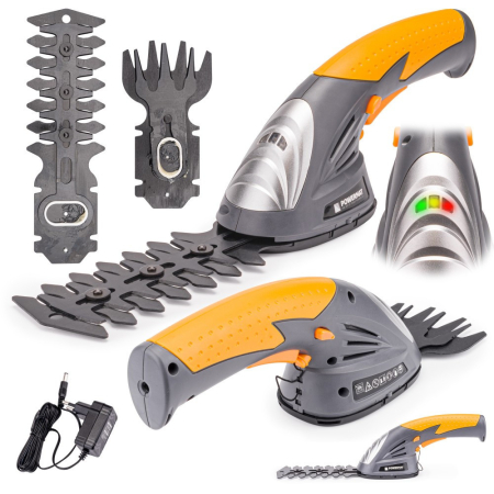 Grădină - Powermat Mașină de tuns iarba și gardul viu fără fir PM-ANTK-3.6T