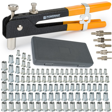 Scule mână - Powermat Nituitor manual pentru piulițe nituibile M3-M8 PM-NIR-86SU