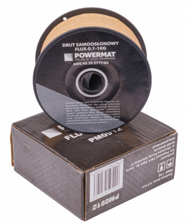 Powermat Sârmă de sudură 0,9mm 1kg FLUX-0.9-1KG [2]