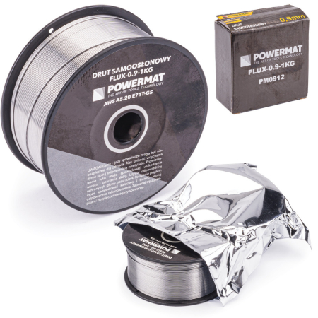 Aparat sudură - Powermat Sârmă de sudură 0.9mm 1kg FLUX-0.9-1KG