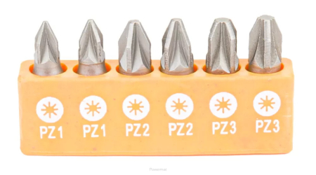 Powermat Set burghiu și biți, beton lemn PM-ZWB-41SU [6]