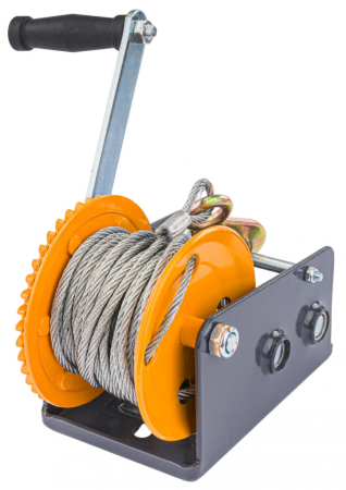 Powermat Troliu manual cu cablu metalic 1133 kg 10 m PM-WRC-1133T [4]