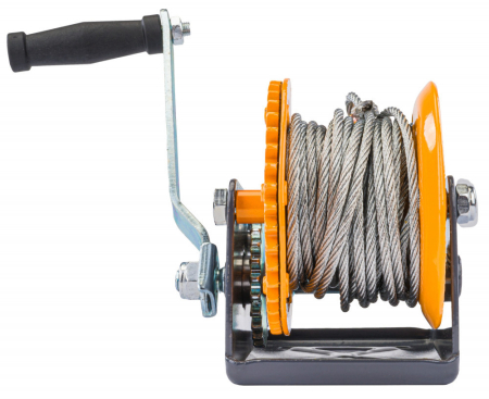 Powermat Troliu manual cu cablu metalic 1133 kg 10 m PM-WRC-1133T [1]