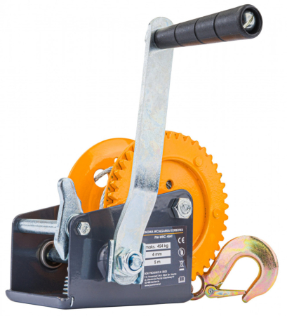 Powermat Troliu manual cu cablu metalic 454 kg 5 m PM-WRC-454T [0]