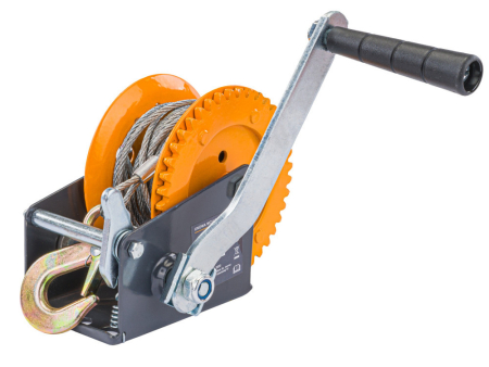 Powermat Troliu manual cu cablu metalic 545 kg 10 m PM-WRC-545T [0]