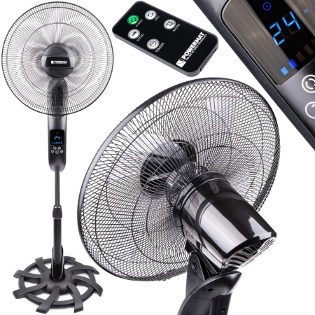 Produse temporar indisponibile - Powermat Ventilator de picioare 135cm 80W ST-5