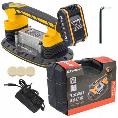 Powermat Ventuză vibratoare 2xBAT 21V PM-APWDP-150T [9]