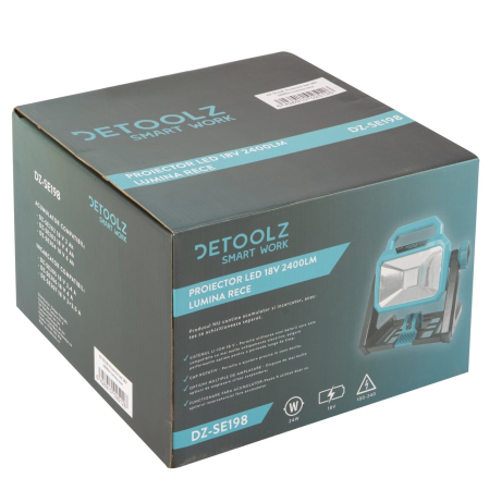 Proiector led 18V 2400lm lumina rece [6]
