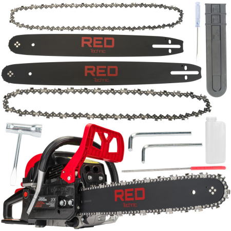 Produse temporar indisponibile - Red Technic Drujbă pe benzină 5.7CP 16