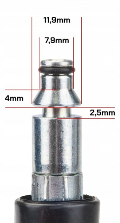 Red Technic Furtun de înaltă presiune pentru mașină de spălat 5M RTMC0028-W1 [1]