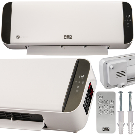 Încălzitor electric - Red Technic Perdea de aer Încălzitor ceramic 2000W RTGC0056 LCD