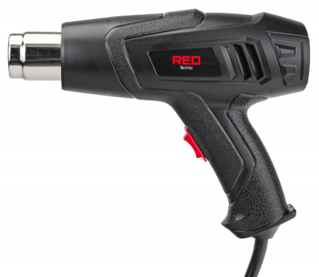 Red Technic Pistol de încălzire electric cu 2 viteze și 4 duze 600C 2000W RTOP0042 [1]
