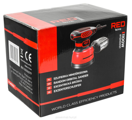 Red Technic Șlefuitor orbital aleatoriu cu control RTSMO0121 [5]