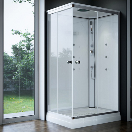 Sanimix Cabină de duș cu hidromasaj Shuttle 100x80 cm [1]