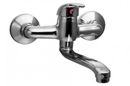 Produse temporar indisponibile - Sanimix Robinet de chiuvetă cu montare pe perete ZOÉ